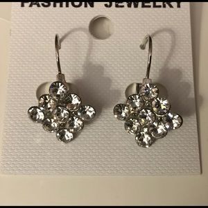 Costume diamond earrings
